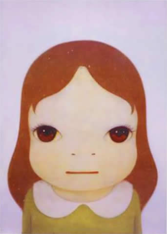 奈良美智油絵『サルの女の子』額装済み F6号 奈良美智の作品が20倍値上がり！香港で2作品が計31億円で競り